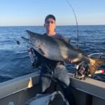 Giant fish caught on Lake Michigan
