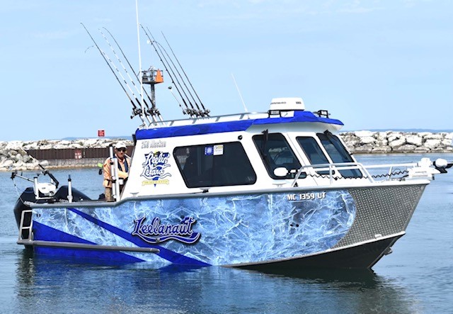 Leelanaut - Reelin Leland charter fishing boat
