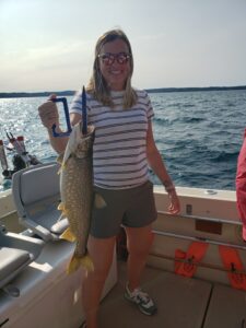 Family fun on a Traverse City fishing charter