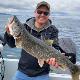 Leland Fishing Charter catch of the day