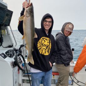 Traverse City charter fishing with Reelin Leland Fishing Charters